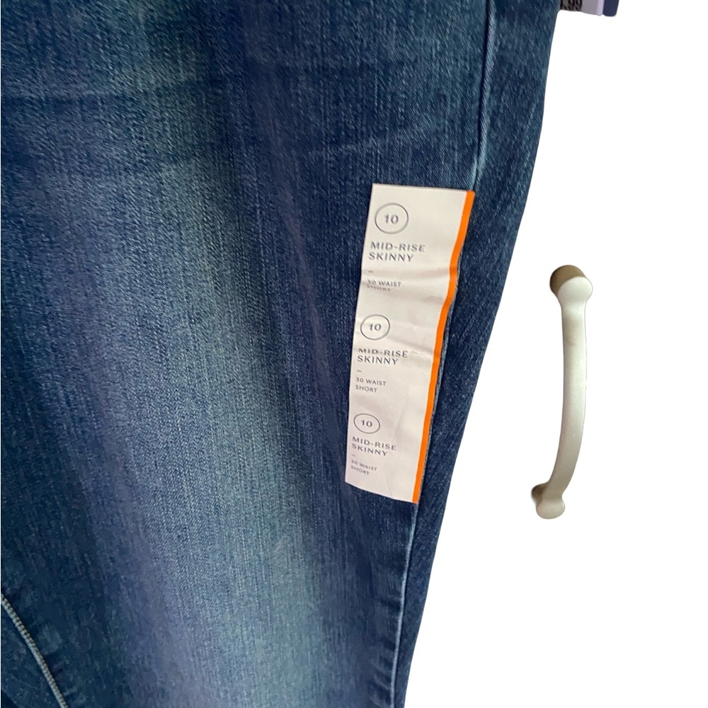 Universal Thread Blue Skinny mid rise jeans 10S - Picture 4 of 6
